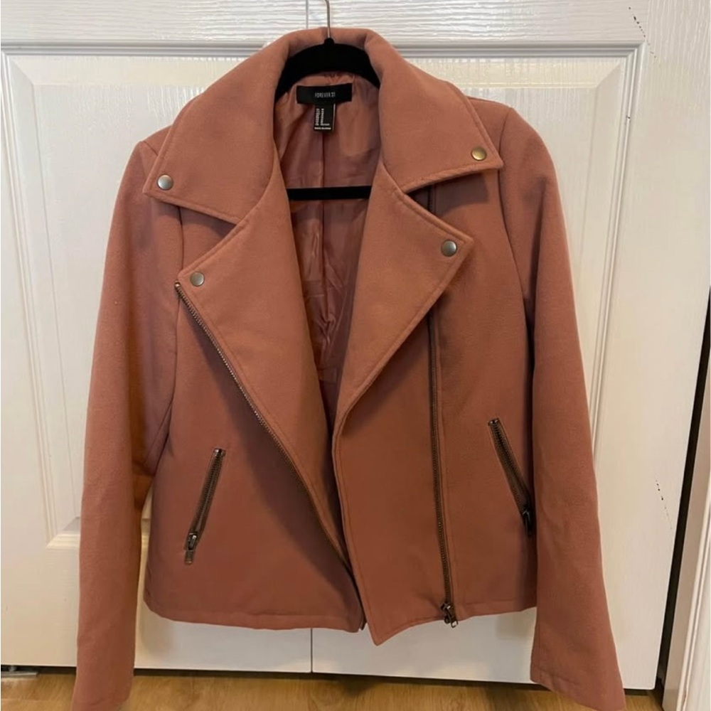 Pink Moto Jacket